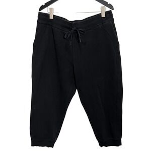 Lululemon Scuba High-Rise Cropped Jogger Sweatpants Women's Size 18 Plus Size